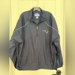 New England Patriots Windbreaker Jacket with Team Logo